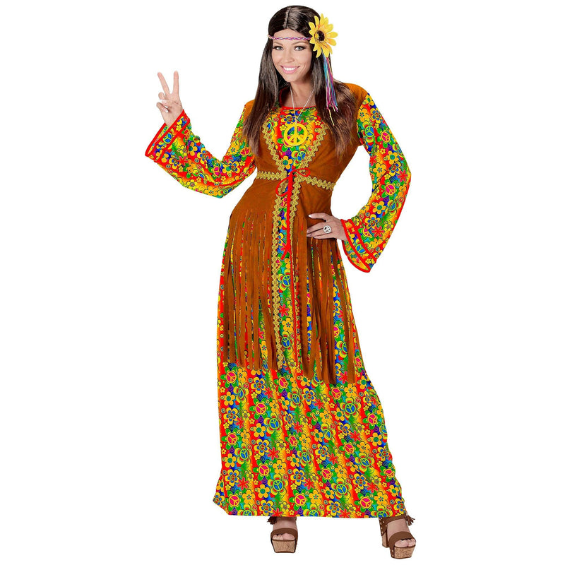 Widmann Women's Costume Hippie XS