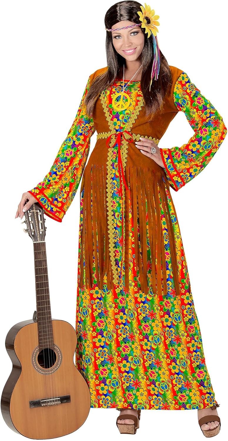 Widmann Women's Costume Hippie XS