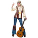 Widmann Women's Hippie Costume L Multicoloured