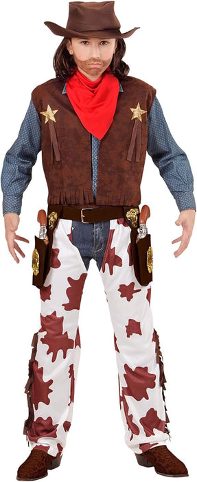 Widmann 07277 Children's Cowboy Costume Multi-Coloured 140 cm