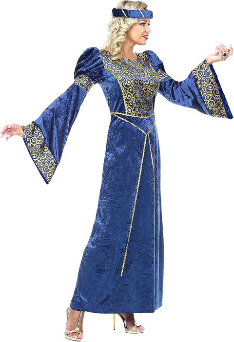 "RENAISSANCE LADY" (dress, headpiece) - (XL)