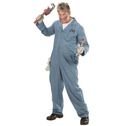 Widmann 07361 Adult Mechanic Plumber Welder Costume – S XL