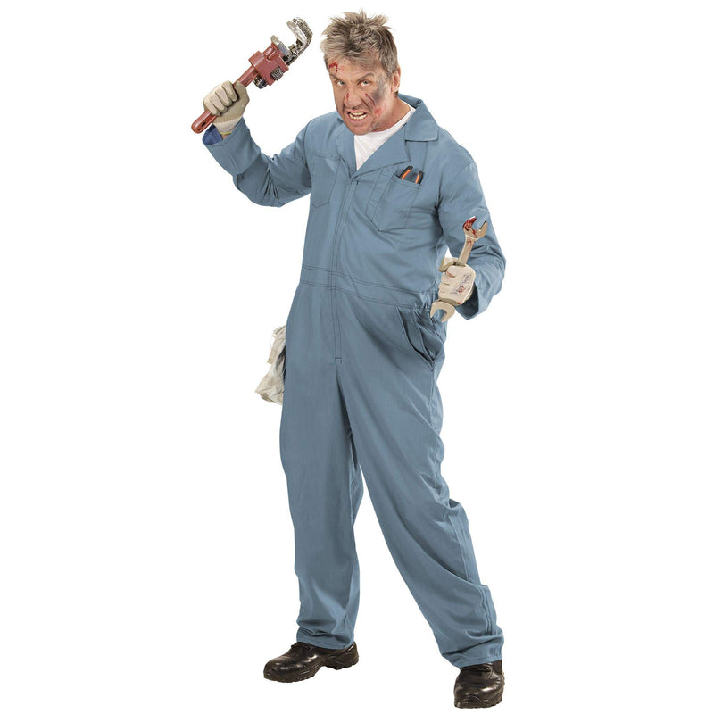 Widmann 07361 Adult Mechanic Plumber Welder Costume – S XL