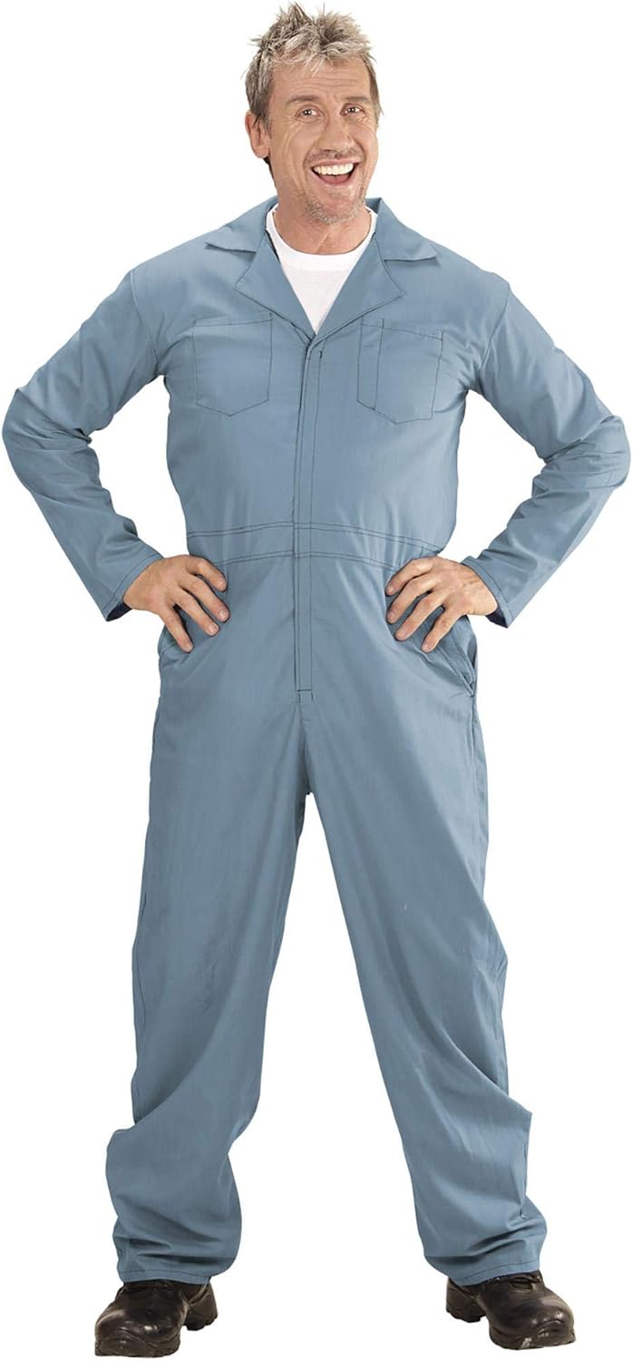Widmann 07361 Adult Mechanic Plumber Welder Costume – S XL