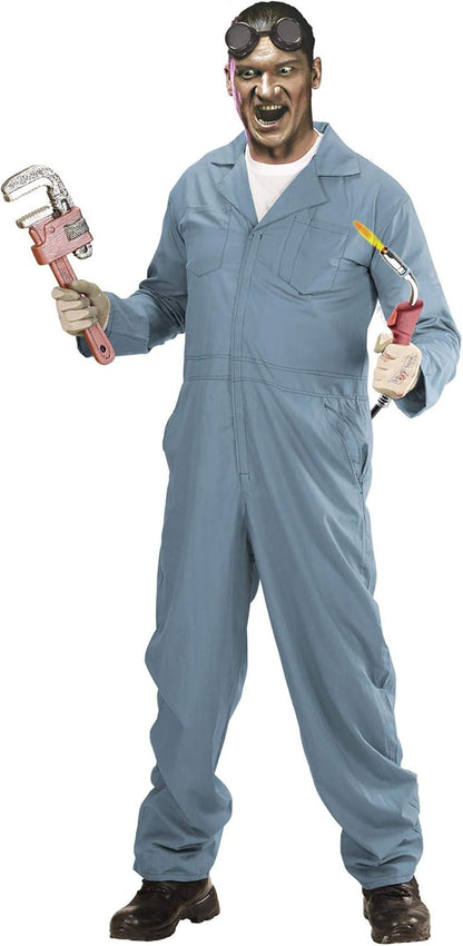 Widmann 07361 Adult Mechanic Plumber Welder Costume – S XL