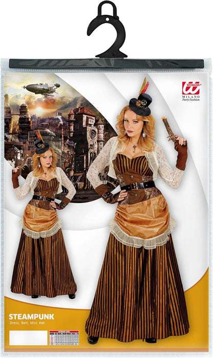 Widmann 07740 Steampunk costume, Multicoloured, XXL