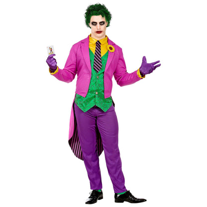 Widmann GRP08021VD Costume Mad Joker Da Uomo M Multi-coloured