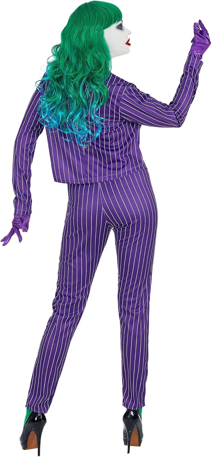 Widmann Women's Costume Mad Joker Da Donna Costumes M Multi-coloured