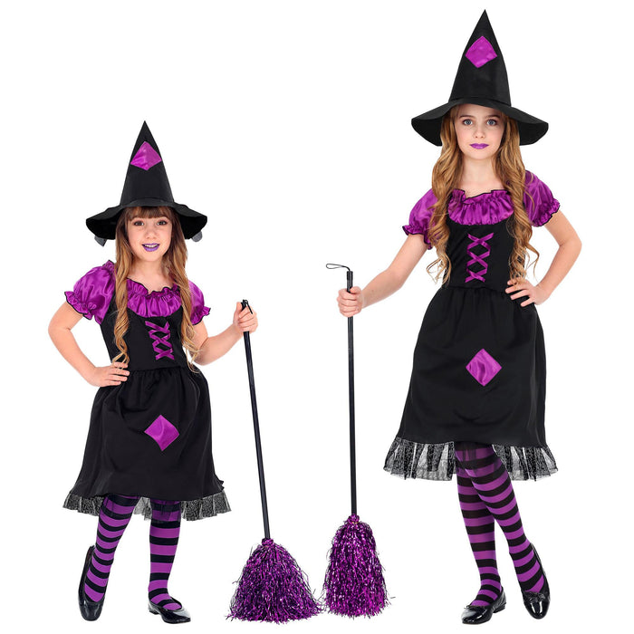 Widmann Women's Children's witch costume 158 158 Cm