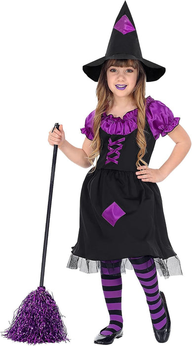 Widmann Women's Children's witch costume 158 158 Cm