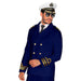 Widmann - Kostüm Admiral Kapitänsjacke, Jackett, Matrose, Kapitän, Karneval, Mottoparty