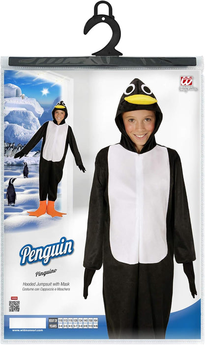 Widmann Penguin - Childrens Fancy Dress Costume - Toddler - Age 4-5 - 116cm