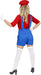 "SUPER PLUMBER" (jumpsuit, hat) - (L)