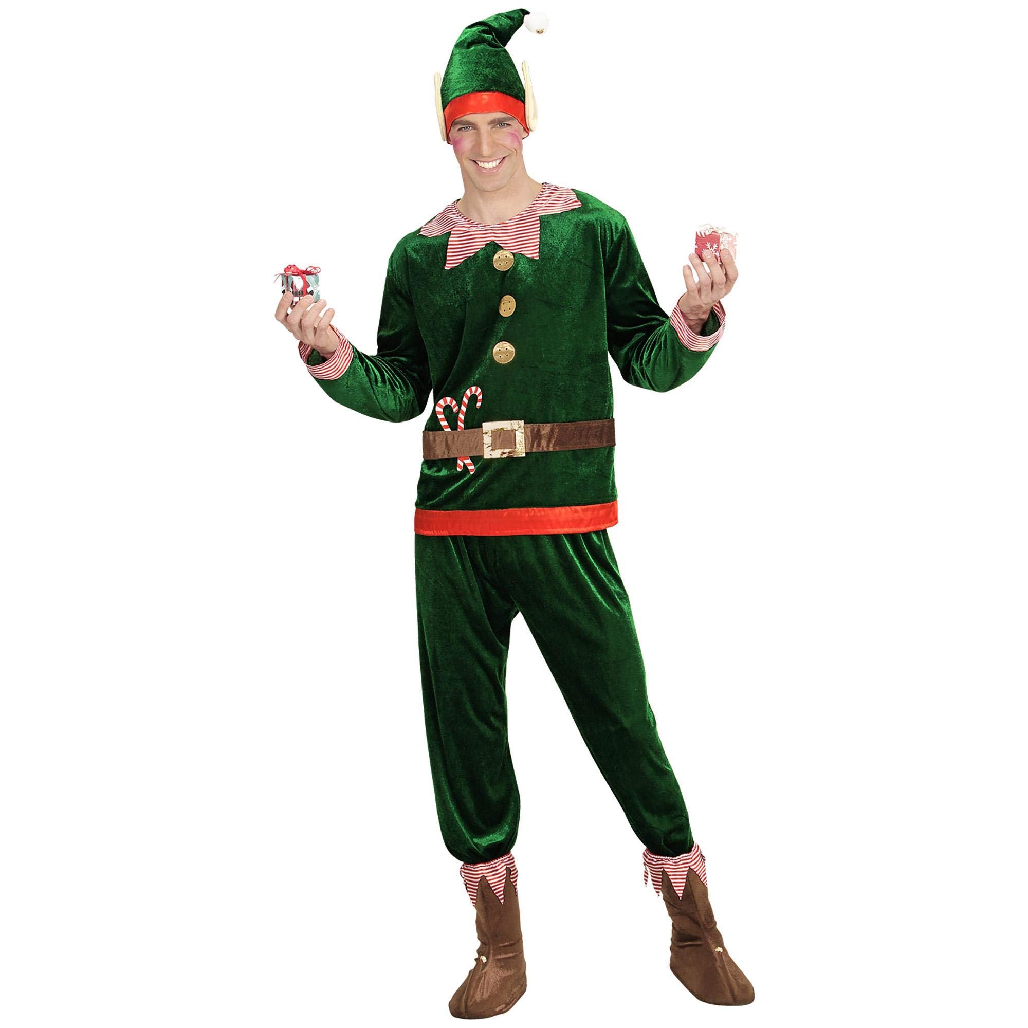 Widmann Adults Elf Costume Santa’s Helper