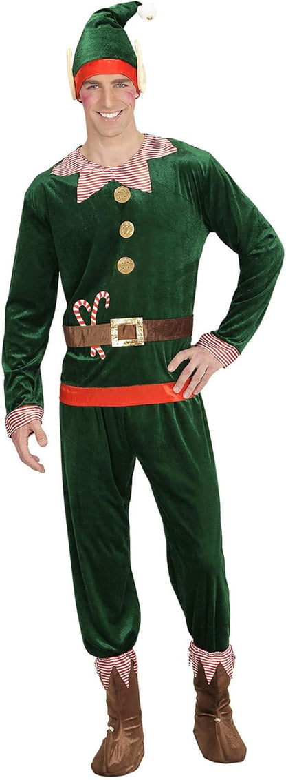 Widmann Adults Elf Costume Santa’s Helper