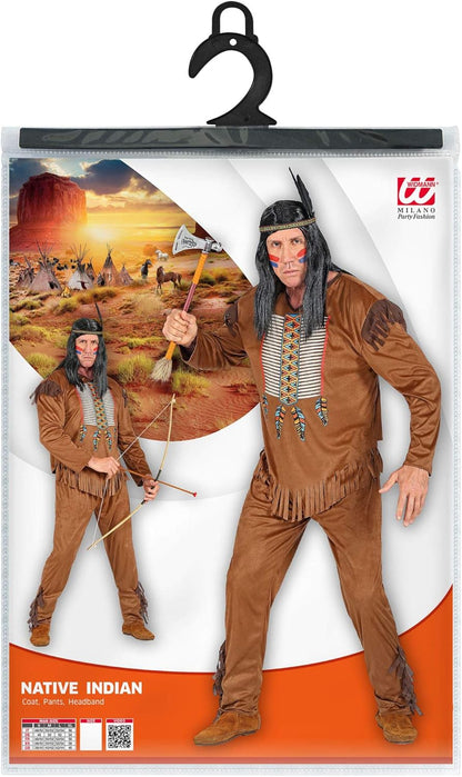 "NATIVE INDIAN" (coat, pants, headband) - (S)