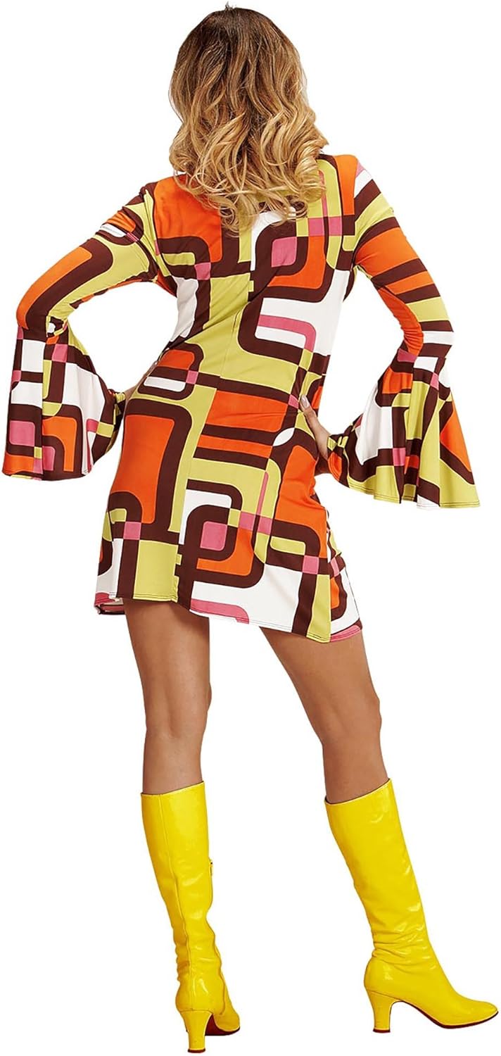 Widmann Adult Costume, Groovy Seventies, Ladies