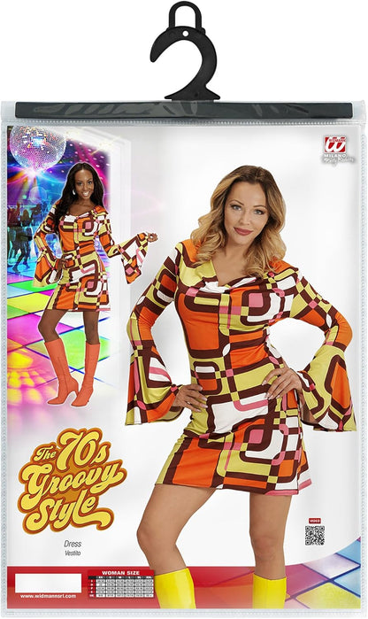 Widmann Adult Costume, Groovy Seventies, Ladies