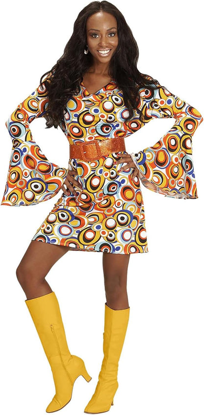 Widmann, adult costume, the 70s groovy style XL