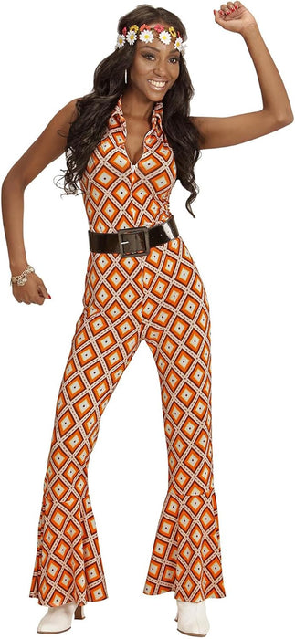 Widmann adult costume, 70's jumpsuit