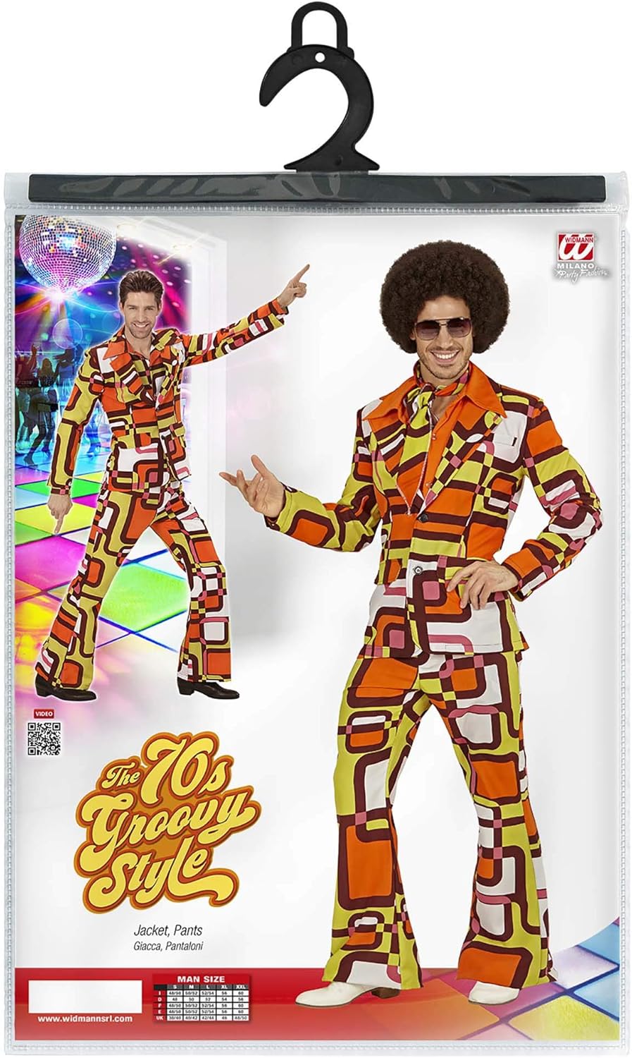Widmann 70’s Suit Adult Costume