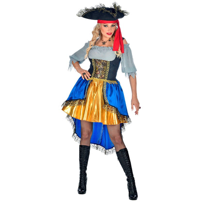 "PIRATE CAPTAIN" (dress with shirt, hat) - (S)