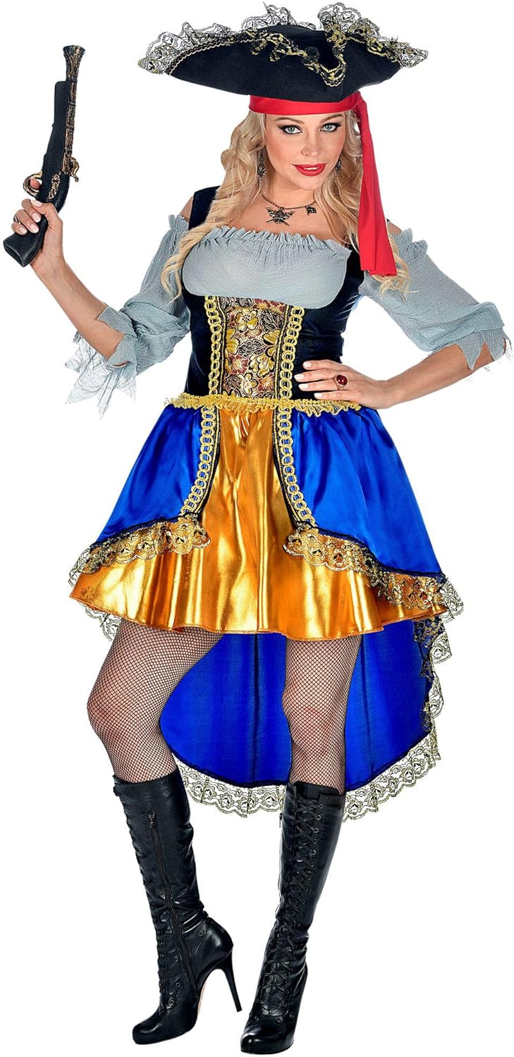 "PIRATE CAPTAIN" (dress with shirt, hat) - (S)