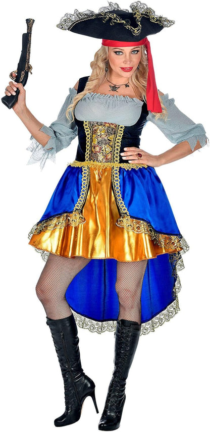 "PIRATE CAPTAIN" (dress with shirt, hat) - (S)