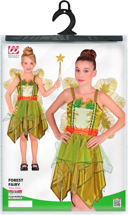 Widmann Girl's Fatina Dei Boschi Costume (104 cm / 2-3 Years) Multi-coloured