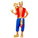 Widmann - Aladdin costume, vest, trousers, sash, turban, king of thieves, theme party, carnival, fancy dress