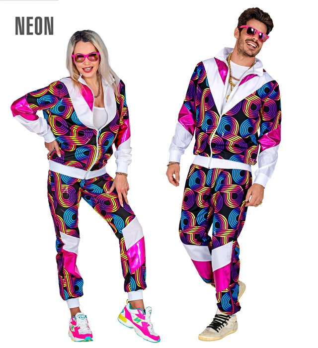 Widmann 80's Disco Shell Suit (Jacket, Pants) (M) Different Colors