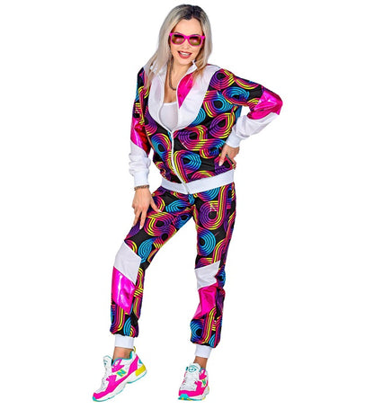Widmann 80's Disco Shell Suit (Jacket, Pants) (M) Different Colors