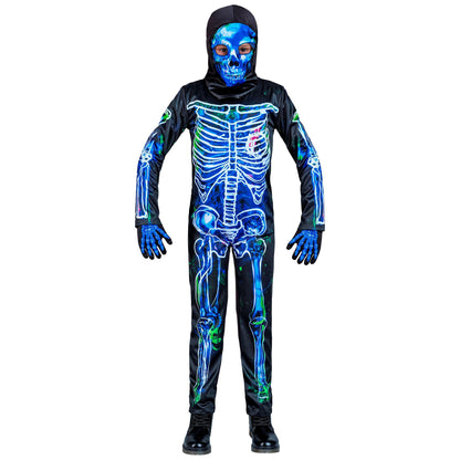 Widmann 12287 Children's Costume Infested Skeleton, Multicoloured, 140 (EU)