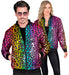 Widmann Party Fashion Bomber (Pink Animalier Sequin Bomber) (XXL) Pink
