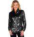 Widmann Party Fashion Shirt (Black Sequin Shirt) (L/XL) Black