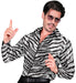 Widmann Party Fashion Shirt (Animalier Tiger Sequin Shirt) (XXL) Orange