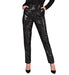 Widmann Party Fashion Pants (Black Sequin Pants) (S) Black