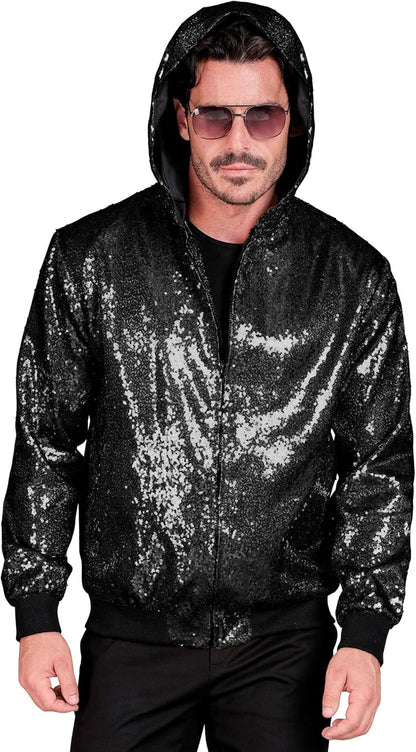 Party Fashion Hooded Bomber - (Size: L/Xl)