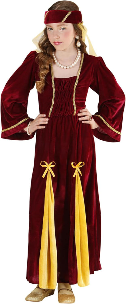 Widmann Déguisement Princesse médiéval Enfant 5-7 Years - 128 cm
