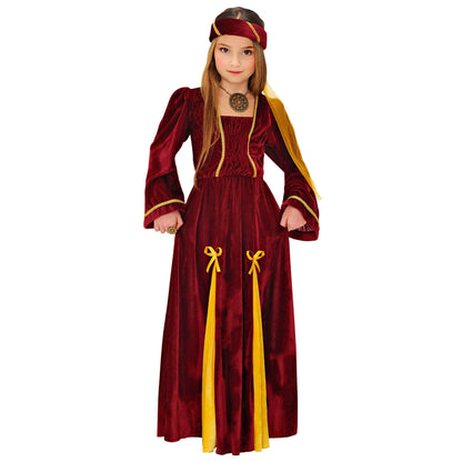 Widmann Déguisement Princesse médiéval Enfant 5-7 Years - 128 cm