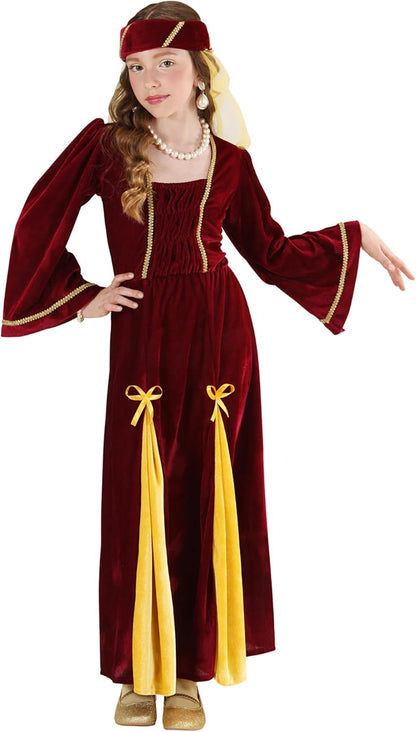 Widmann Déguisement Princesse médiéval Enfant 5-7 Years - 128 cm