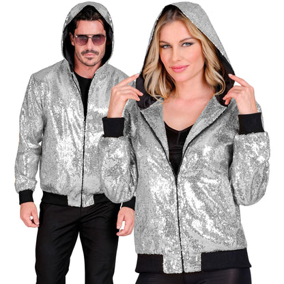 Party Fashion Hooded Bomber - (Size: S/M)