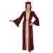 Children's Medieval Queen Costume Medium 8-10 yrs (140cm) for Middle Ages Fancy Dress