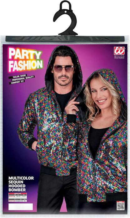 Party Fashion Hooded Bomber - (Size: Xxl)