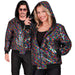 Party Fashion Hooded Bomber - (Size: Xxl)