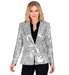 Widmann Party Fashion Jacket (Silver Sequin Jacket) (M) Silver