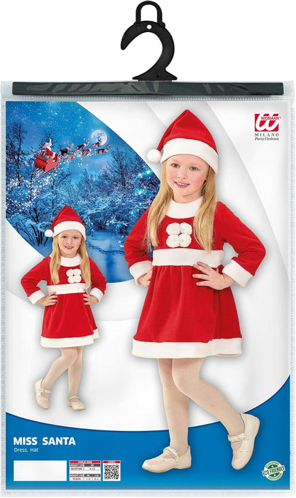 Widmann Girl's Babbo Natale swimwear (110 cm / 3-4 Years) Multicolor