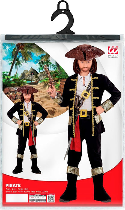 Widmann 15277 Children's Pirate Captain Costume 158