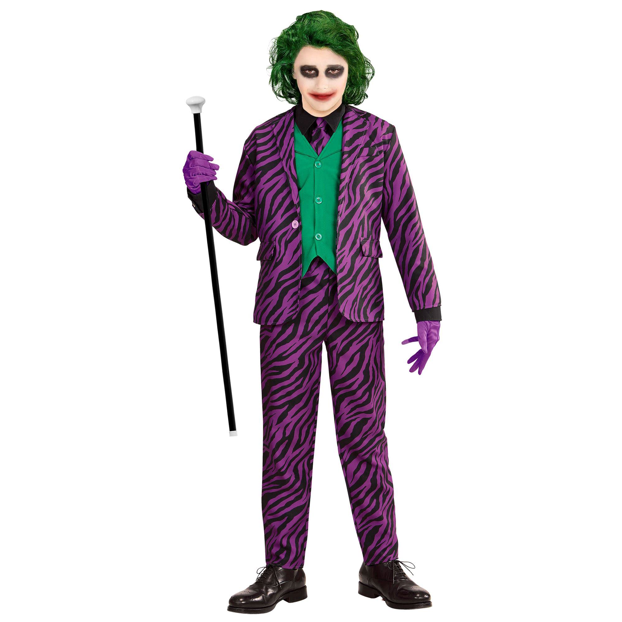 Widmann - Children's evil clown costume, horror clown, carnival, theme party, Halloween 116