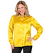 Widmann Satin Yellow 70s Disco Shirt (S) Yellow